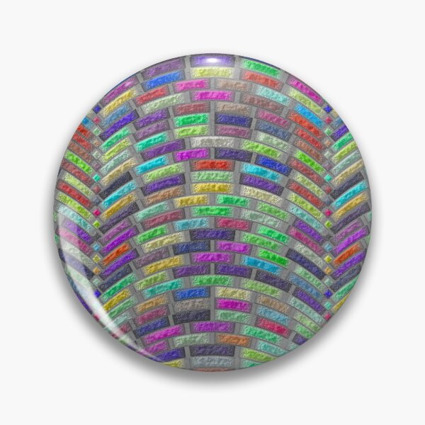 Item preview, 3D Tiny Rainbow Arc Pavement Texture Pattern designed and sold by TheRulerofEarth.