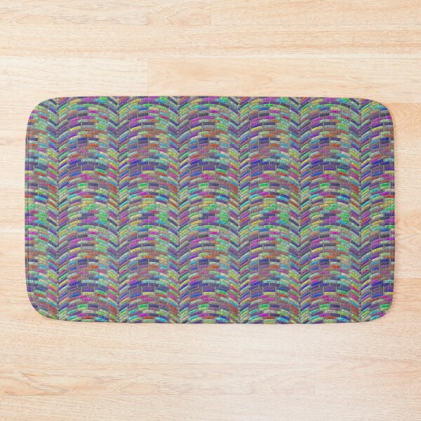 Item preview, 3D Tiny Rainbow Arc Pavement Texture Pattern designed and sold by TheRulerofEarth.