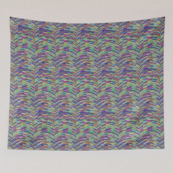 Item preview, 3D Tiny Rainbow Arc Pavement Texture Pattern designed and sold by TheRulerofEarth.