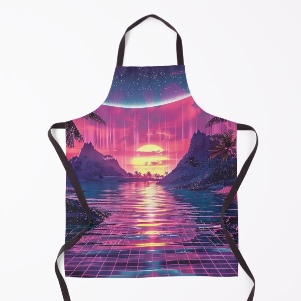 Item preview, Synthwave Aesthetic Illustration designed and sold by nomiraclehere.