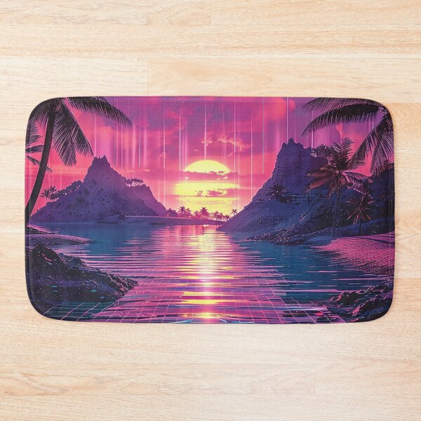 Item preview, Synthwave Aesthetic Illustration designed and sold by nomiraclehere.