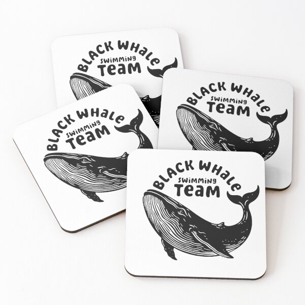 Item preview, Black Whale Swimming Team designed and sold by BlackOwlCreate.