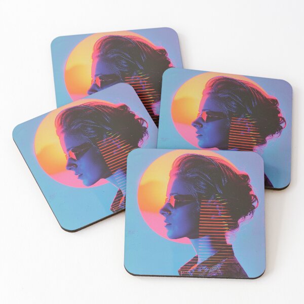 Item preview, Synthwave Aesthetic Illustration designed and sold by nomiraclehere.