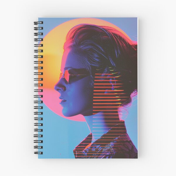 Item preview, Synthwave Aesthetic Illustration designed and sold by nomiraclehere.