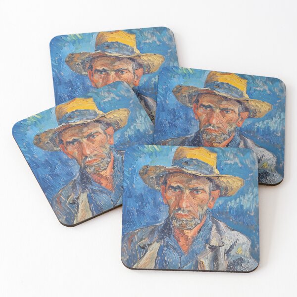 Item preview, Andorran man | Painting in the style of Vincent van Gogh designed and sold by ComicsFactory.