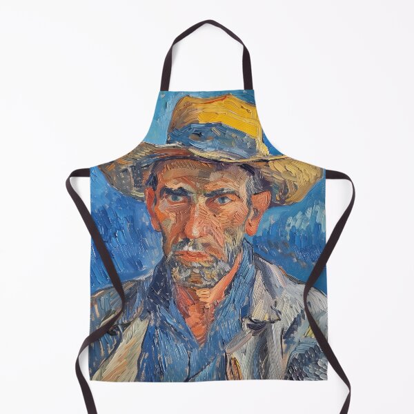 Item preview, Andorran man | Painting in the style of Vincent van Gogh designed and sold by ComicsFactory.