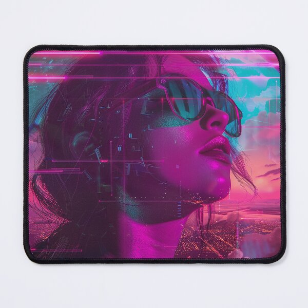 Item preview, Synthwave Aesthetic Illustration designed and sold by nomiraclehere.