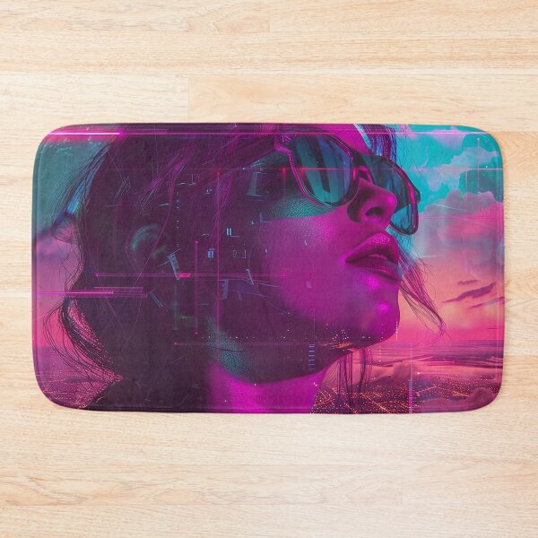 Item preview, Synthwave Aesthetic Illustration designed and sold by nomiraclehere.