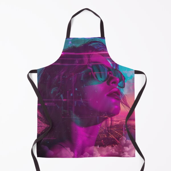 Item preview, Synthwave Aesthetic Illustration designed and sold by nomiraclehere.