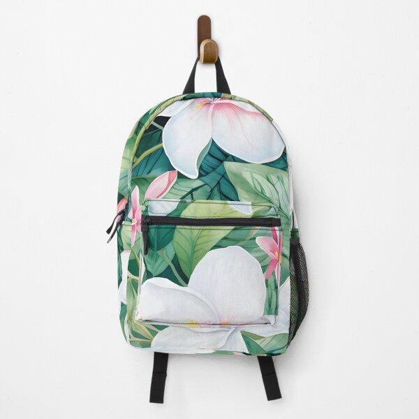 Item preview, Plumerias and Tropical Greenery designed and sold by Pixel-Lair.