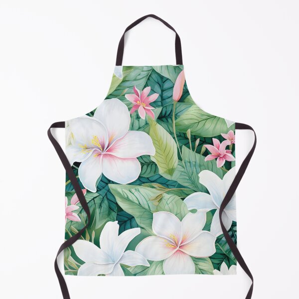Item preview, Plumerias and Tropical Greenery designed and sold by Pixel-Lair.
