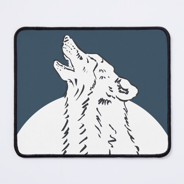 Item preview, Pra Loup Howling Wolf designed and sold by Louise Harding.