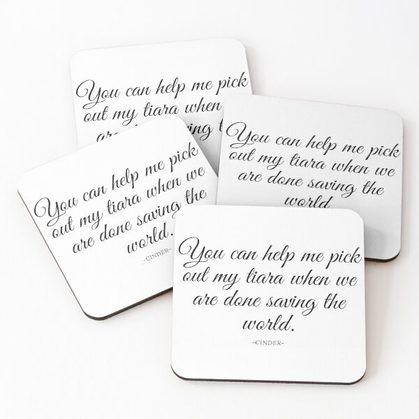 Item preview, Lunar Chronicles quote Cinder Iko designed and sold by DesignJiggy.