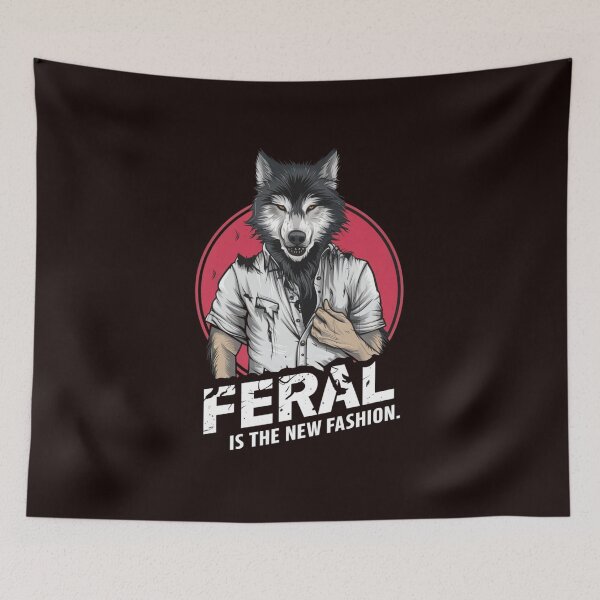 Item preview,  Feral is the new fashion designed and sold by HOMEDESIGNPRINT.