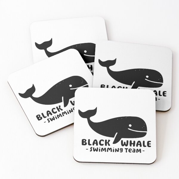 Item preview, Black Whale Swimming Team designed and sold by BlackOwlCreate.