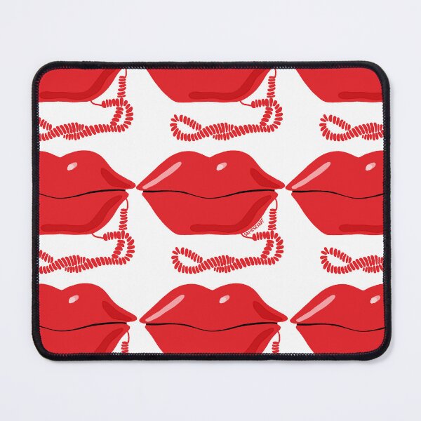 Item preview, vintage lip phone pattern designed and sold by samesiesart.