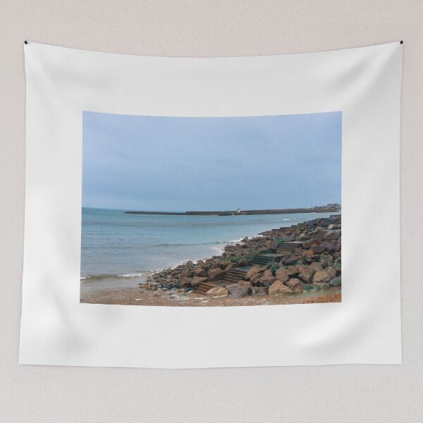 Item preview, Stormy Spring Seascape at Lyme Bay Dorset designed and sold by Dorset Girl.