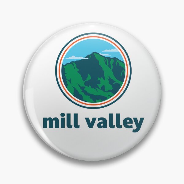 Item preview, Mill Valley, California and Mt. Tamalpais lowercase designed and sold by SeeMac.