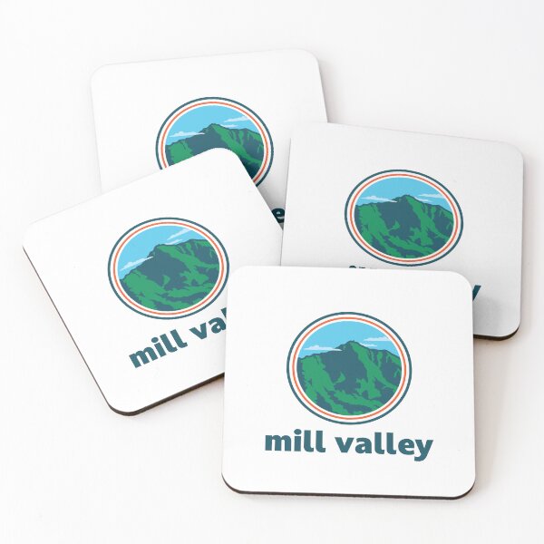 Item preview, Mill Valley, California and Mt. Tamalpais lowercase designed and sold by SeeMac.