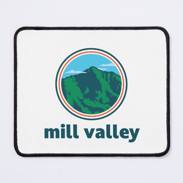 Item preview, Mill Valley, California and Mt. Tamalpais lowercase designed and sold by SeeMac.