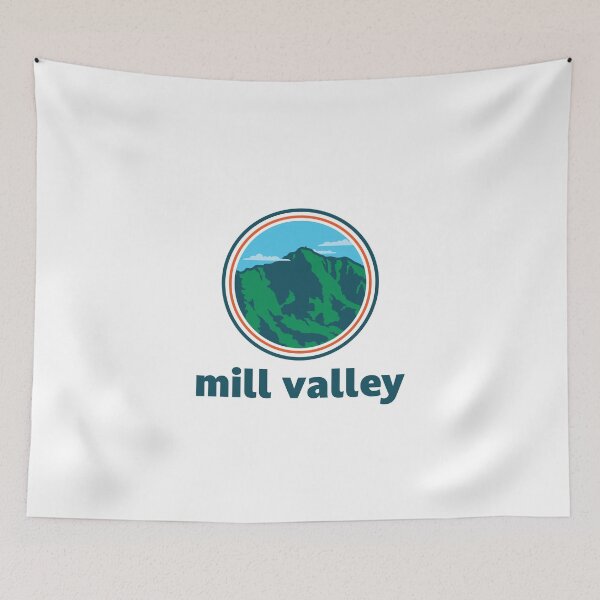 Item preview, Mill Valley, California and Mt. Tamalpais lowercase designed and sold by SeeMac.