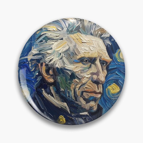 Artikelvorschau, Andrew Jackson | Gemälde im Stil von Vincent van Gogh entworfen und verkauft von ComicsFactory.