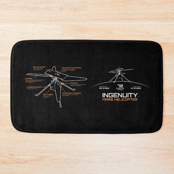 Item preview, Ingenuity Mars Helicopter Schematic designed and sold by darkskygear.