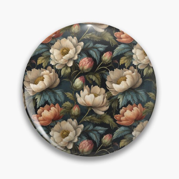Item preview, Vintage Floral Classic Flower Pattern designed and sold by VintageRetroDep.