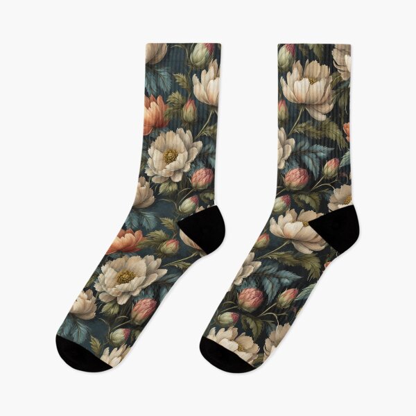 Item preview, Vintage Floral Classic Flower Pattern designed and sold by VintageRetroDep.