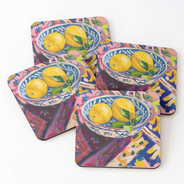 Item preview, modern art,henri matisse inspiration,lemon designed and sold by NathalieTecher.