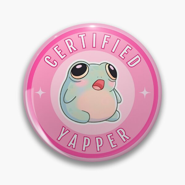 Item preview, Certified Yapper Frog designed and sold by livzingg.
