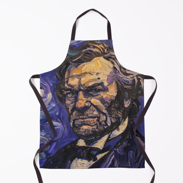 Item preview, Andrew Johnson | Painting in the style of Vincent van Gogh designed and sold by ComicsFactory.
