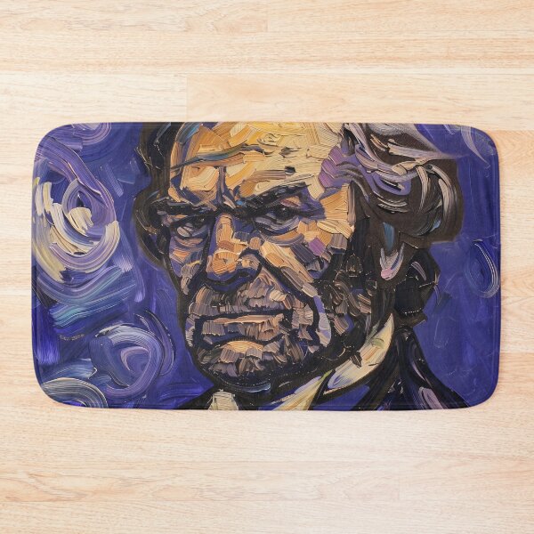 Item preview, Andrew Johnson | Painting in the style of Vincent van Gogh designed and sold by ComicsFactory.
