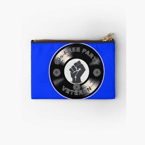 Item preview, 90s Free Party Rave Veteran Vinyl Design designed and sold by leyfinder.