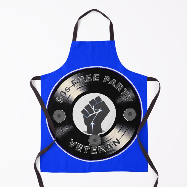 Item preview, 90s Free Party Rave Veteran Vinyl Design designed and sold by leyfinder.
