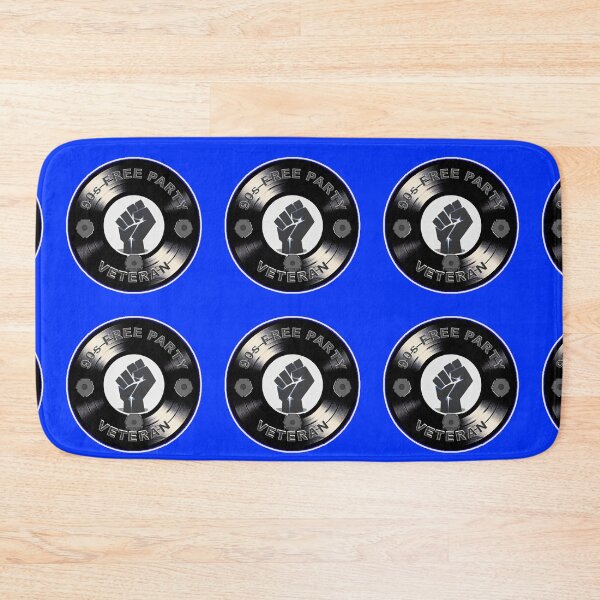 Item preview, 90s Free Party Rave Veteran Vinyl Design designed and sold by leyfinder.
