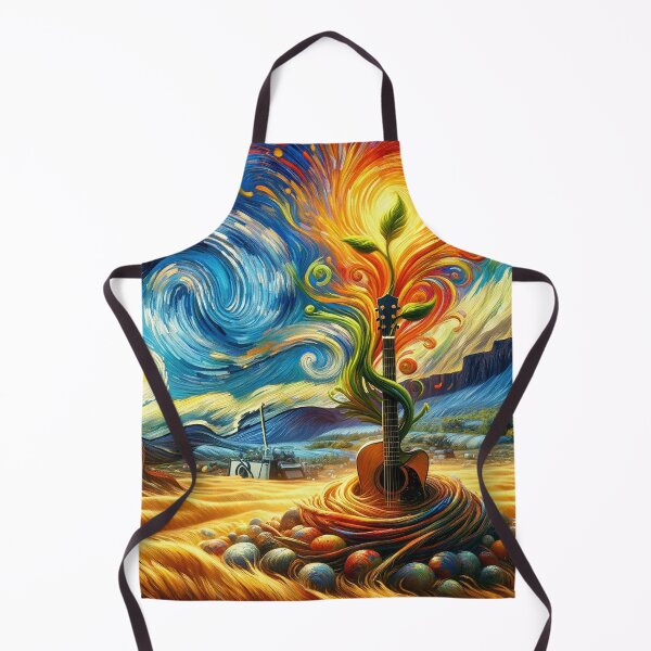 Item preview, Desert Guitar Fire designed and sold by bunnyboiler.