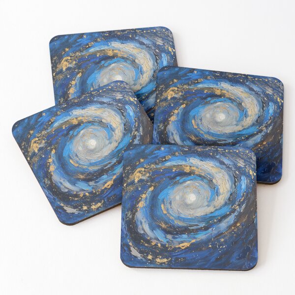 Item preview, Andromeda galaxy | Painting in the style of Vincent van Gogh designed and sold by ComicsFactory.