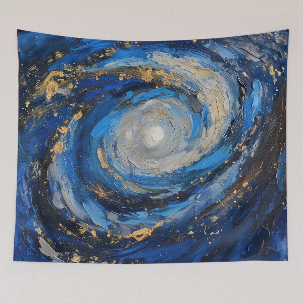 Item preview, Andromeda galaxy | Painting in the style of Vincent van Gogh designed and sold by ComicsFactory.