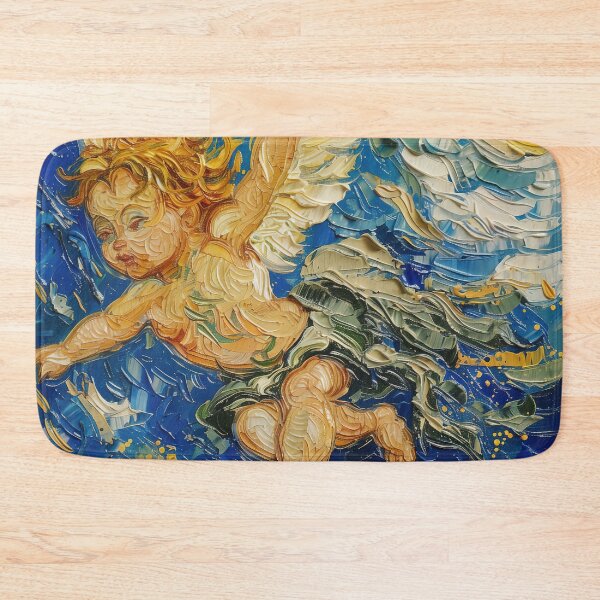 Item preview, Angel Cherubim | Painting in the style of Vincent van Gogh designed and sold by ComicsFactory.