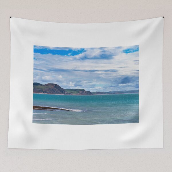 Item preview, Stormy Spring Seascape at Lyme Bay Dorset designed and sold by Dorset Girl.