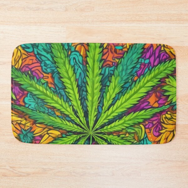 Item preview, Marijuana Pattern Cannabis Leaves Weed Buds Pattern designed and sold by FunnyT-Shirts.