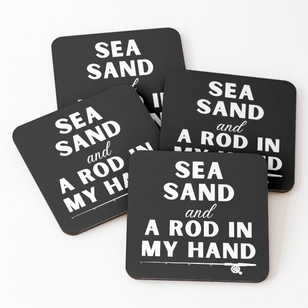 Item preview, Sea, Sand, And A Rod In My Hand designed and sold by ChestJestTees.