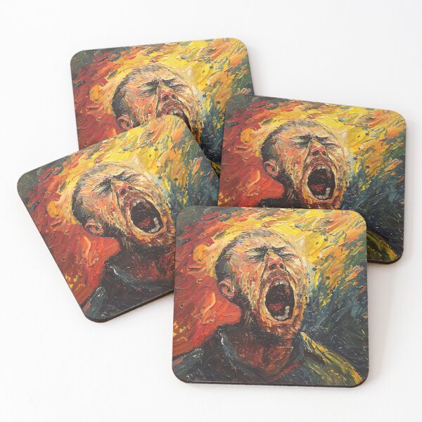 Item preview, Anger | Painting in the style of Vincent van Gogh designed and sold by ComicsFactory.