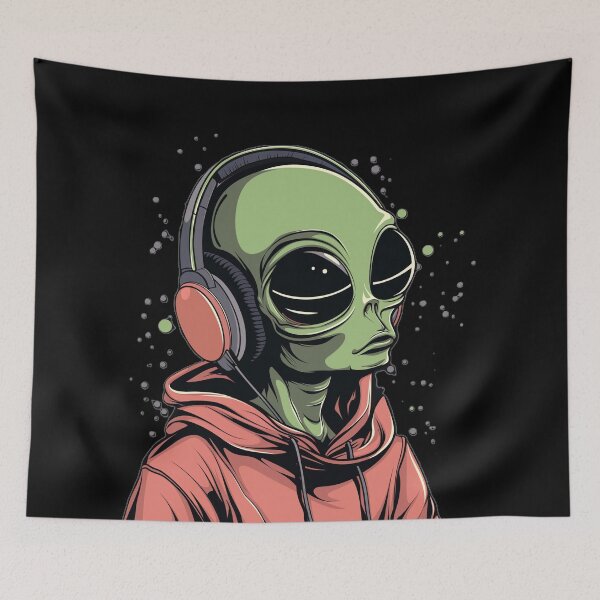 Item preview, Music Alien VI designed and sold by Wiesława Smolińska.