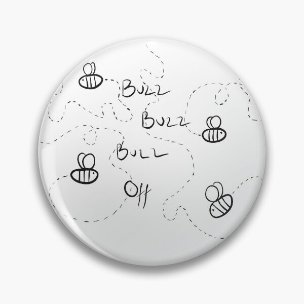 Item preview, Bees buzz off cute designed and sold by clinoei.
