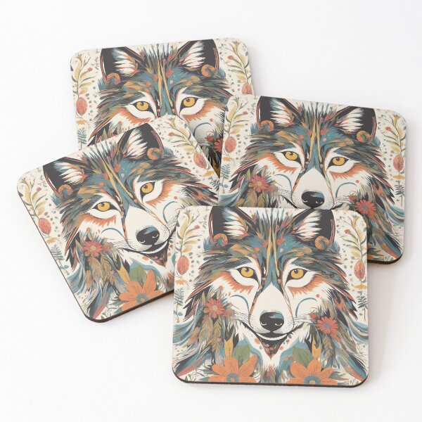 Item preview, Wolf. Spirits Of The Earth. #1 designed and sold by ArmonyforSouls.