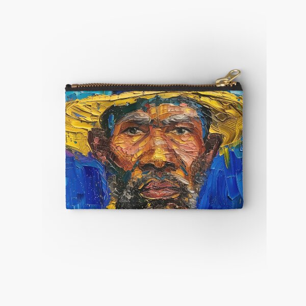 Item preview, Angolese man | Painting in the style of Vincent van Gogh designed and sold by ComicsFactory.