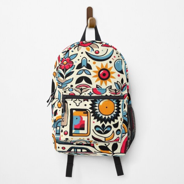 Item preview, Retro Groove: An Eclectic Throwback Pattern designed and sold by FarBeyound.