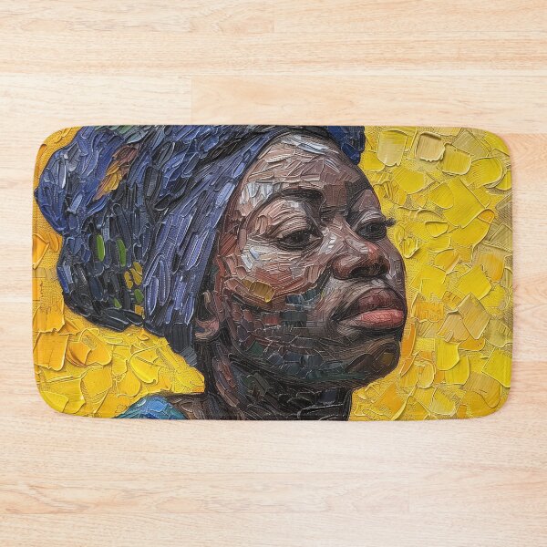 Item preview, Angolese woman | Painting in the style of Vincent van Gogh designed and sold by ComicsFactory.